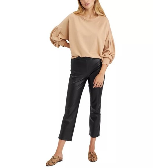 SANCTUARY Perfect Sweatshirt in Maple - Size Large NWT - Picture 2 of 2